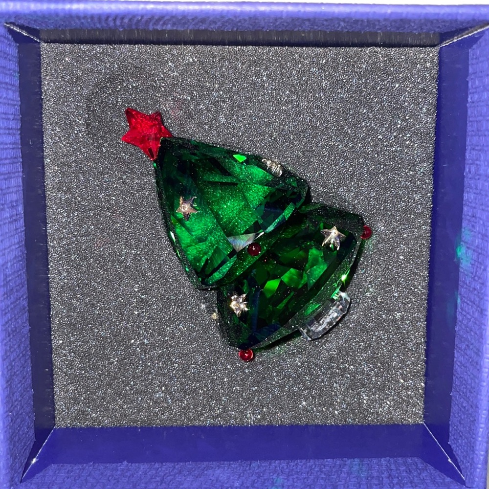Swarovski green Christmas tree